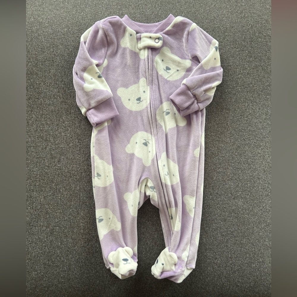 Fleece Infant Sleepers - Picture 2 of 5